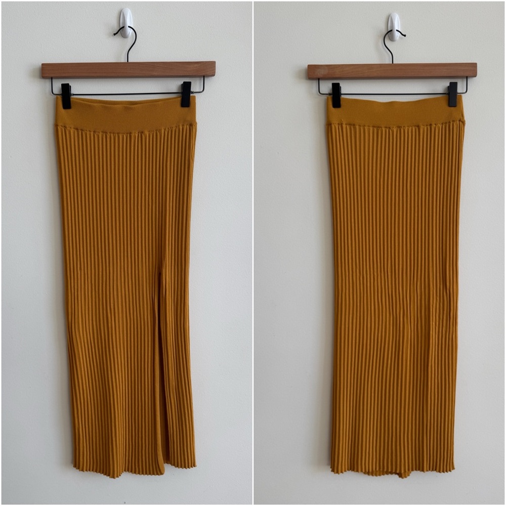 🏷️ SOLD • WILFRED • Zeta Skirt in Cairo Gold • XS - Picture 3 of 11